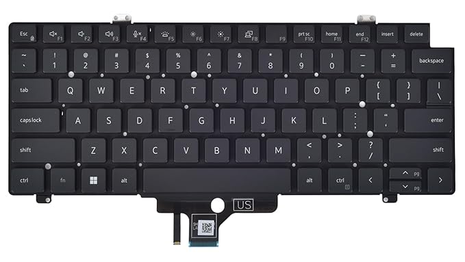 Replacement Keyboard for Dell Latitude 5420 5421 5430 5431 5440 5450 7420 7430 7520 7530, Precision 3470 3480 Series Laptop with Backlit P/N: MV4X8 0MV4X8, US Layout