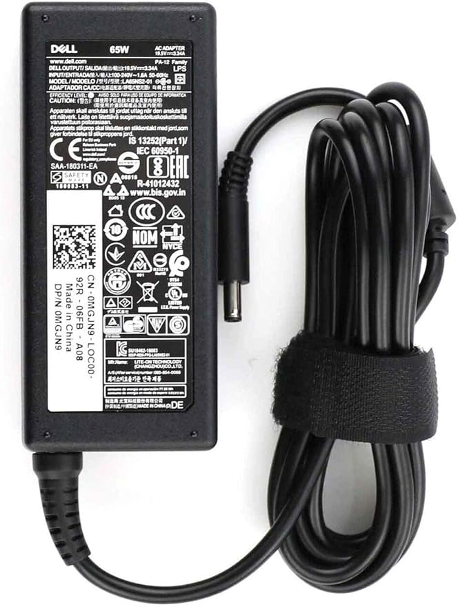 OEM AC Adpater 65W Charger for Dell Latitude 3490, Latitude 3590 Laptop Charger PSU (Power Cord Included)
