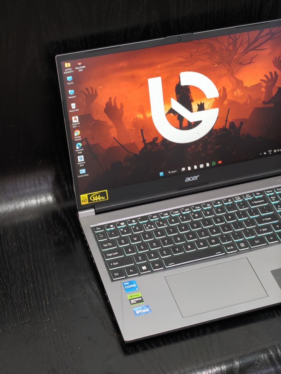 ACER ALG 12 TH GEN i5 12450H 16 GB RAM 512 GB NVME SSD NVIDIA GEFORCE RTX 3050 6 GB GRAPHICS