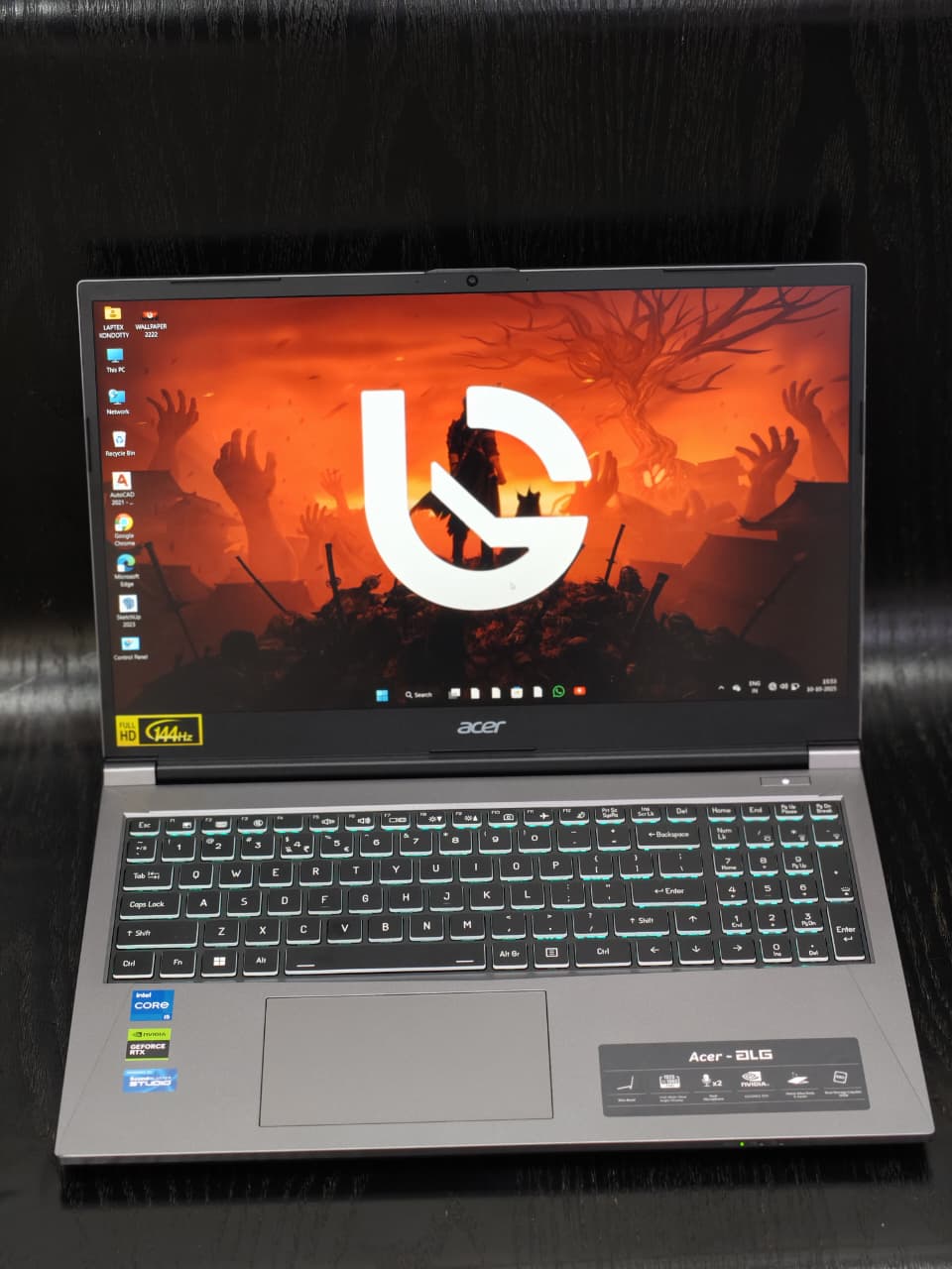 ACER ALG 12 TH GEN i5 12450H 16 GB RAM 512 GB NVME SSD NVIDIA GEFORCE RTX 3050 6 GB GRAPHICS