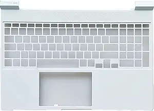 Laptop PalmRest for HP Victus 15-FA0000 15-FA1000 15-FB0000 15-FB1000 15-FB2000 Without Keyboard 57G3PTATP00 White Used
